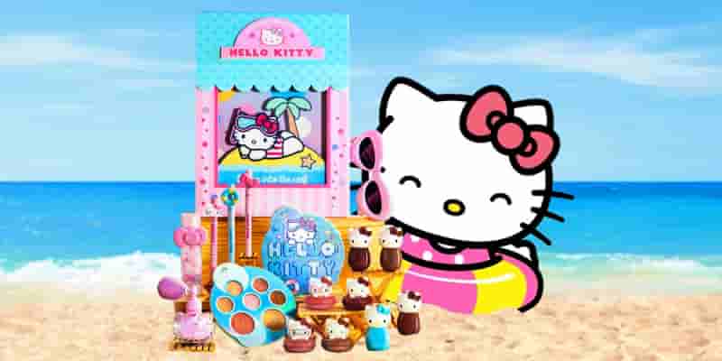 Hello Kitty от Sanrio получает эксклюзивный летний гламурный релиз косметики SHEIN