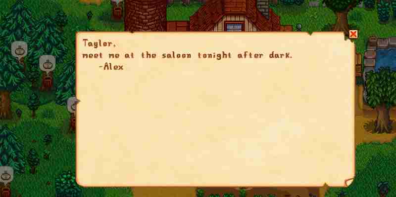 Как получить все события Алекса Харта в Stardew Valley