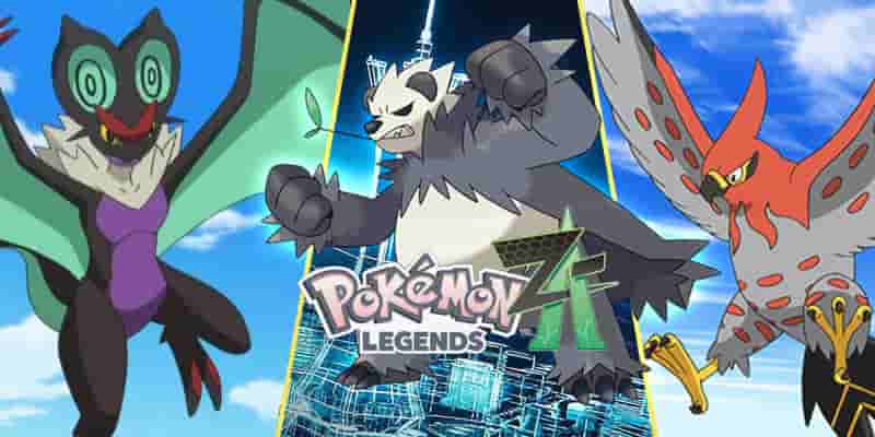 Покемоны VI поколения, которым все еще нужны мегаэволюции в Legends: Z-A