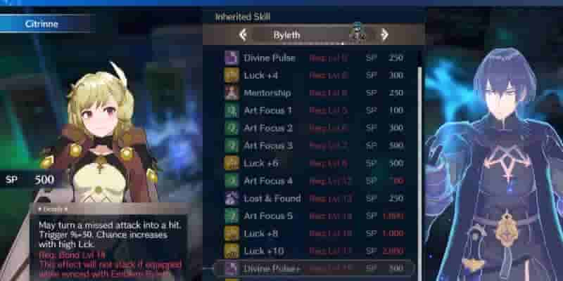 Fire Emblem Engage: 10 лучших навыков для наследования