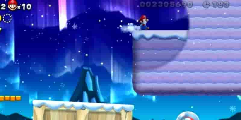 Новый Super Mario Bros. U Deluxe: Все Frosted Glacier Star Coins