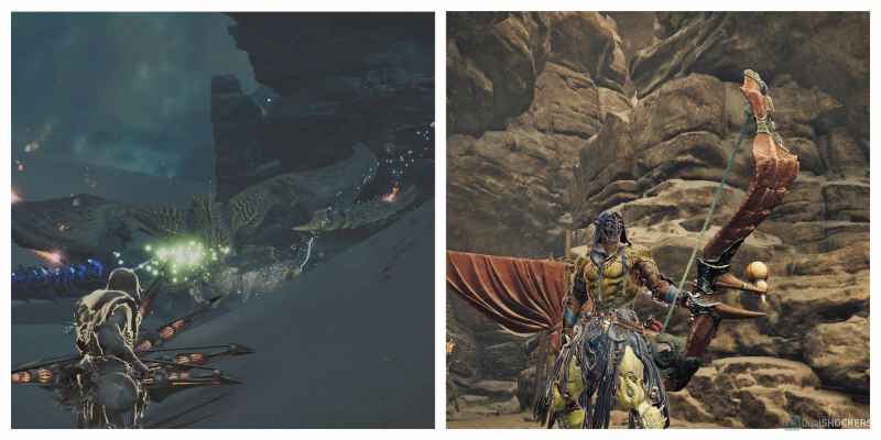 Лучшая строка лука ранней игры в Monster Hunter Wilds