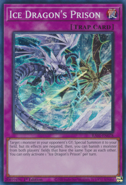  Yu-Gi-Oh!: 10 лучших ловушек для поиска с помощью Trap Trick » />  изображение через тюрьму konami </p>
<p> ​​Ледяной драконы удивительны против палуб, которые в первую очередь сосредоточены на типе одного монстра, особенно если им нужны эффекты на кладбище Полем Он возрождает монстра противника на поле игрока, только чтобы <strong> изгнать монстра с каждой области </strong>с тем же типом. </p>
<table border = 