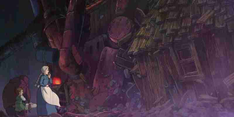 10 самых страшных сцен в «Ходячем замке» студии Ghibli