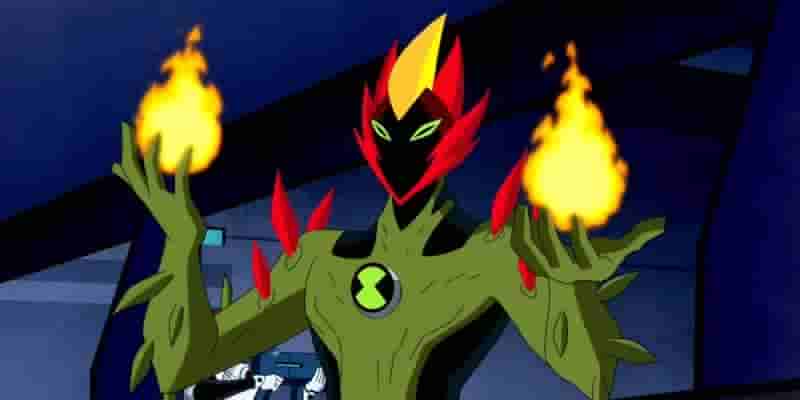 Каждый Главный Бен 10: Alien Force Alien, ранговый