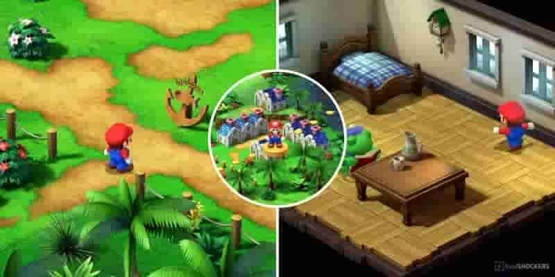 РПГ Super Mario: расположение всех флагов с медалями Призрака