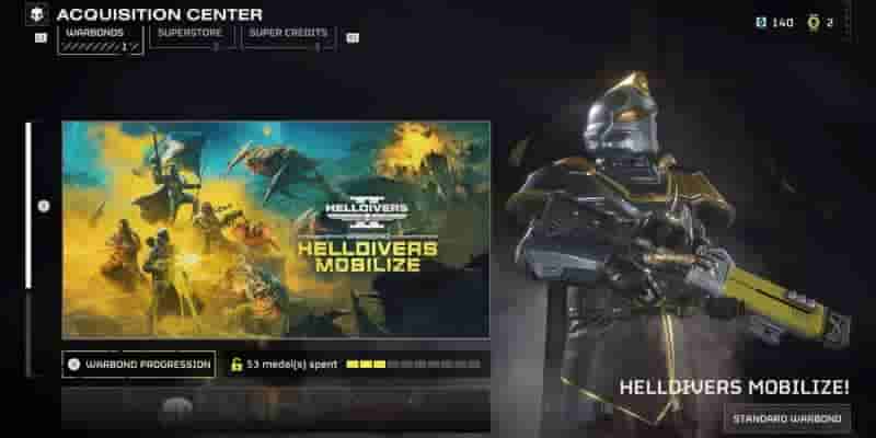 Helldivers 2: Как получить новое оружие