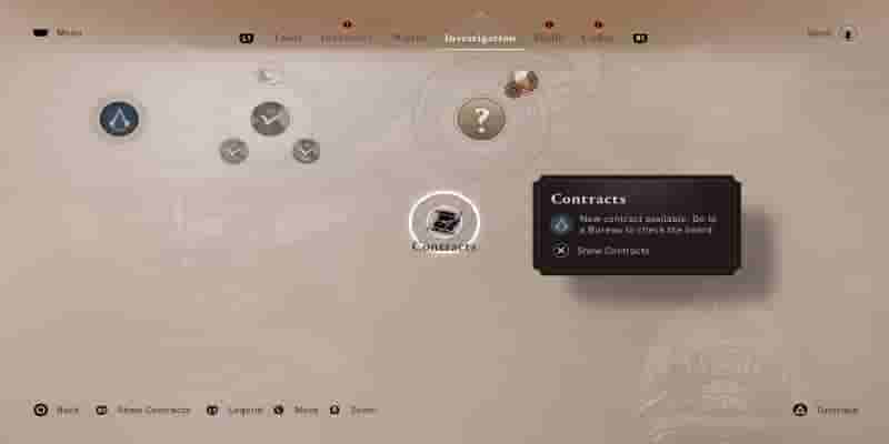 Assassin's Creed Mirage: Как пользоваться доской контрактов