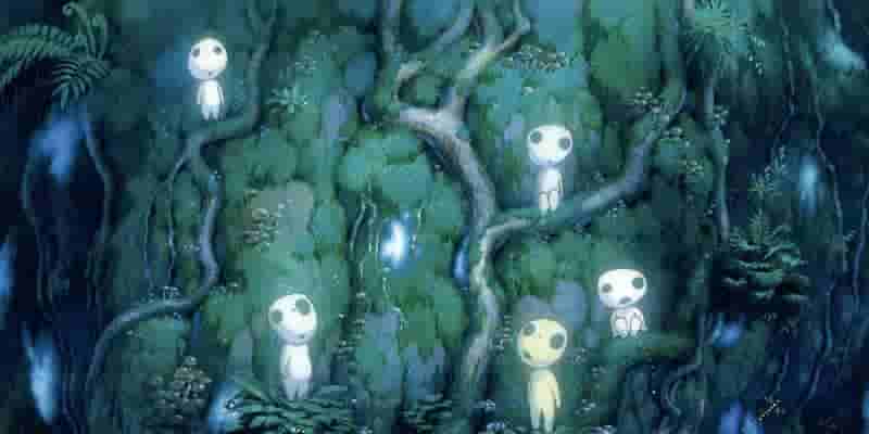 Лучшие ссылки на фольклор в студии Ghibli Movies