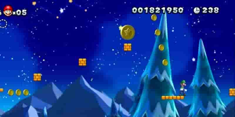 New Super Mario Bros. U Deluxe: Все Frosted Glacier Star Coins