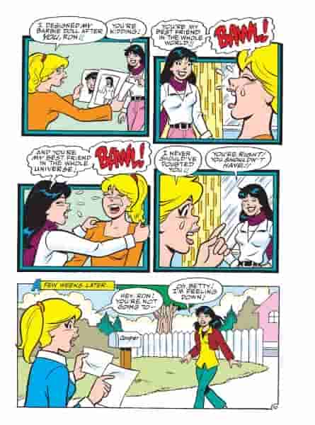 Комиксы Archie показывают, что Бетти - 