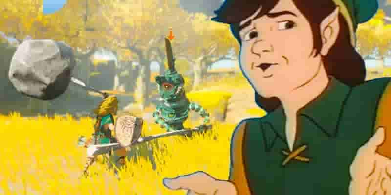 Tears of the Kingdom: новые способности делают забавный момент мультфильма Zelda возможным