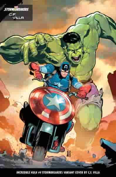 Marvel's Stormbreakers выпускают обложки вариантов Капитана Америки