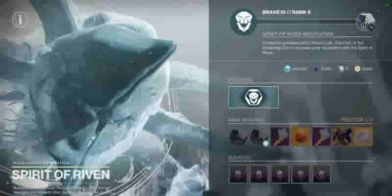 Destiny 2 Season Of The Wish: Как заработать репутацию Spirit Of Riven