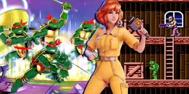 Японские черепашки-ниндзя, портированные на Nintendo, ЧТО сделали с Эйприл О'Нил?