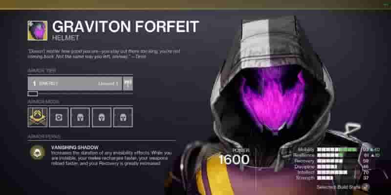 Ranking Экзотический шлем каждого охотника в Destiny 2