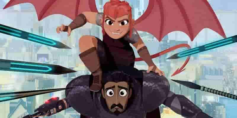 Nimona включает предысторию, которую Стивенсон не вписал в оригинальный комикс
