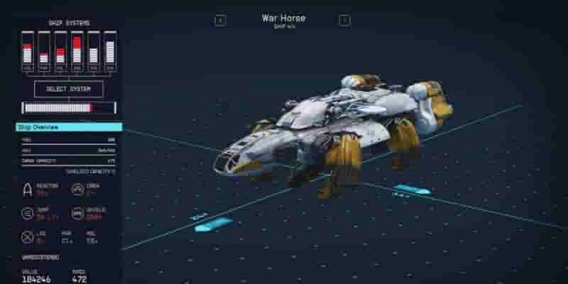 Starfield: 10 лучших ранних игр Корабли, ранговые