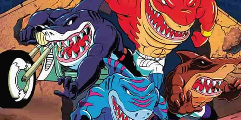 Street Sharks возвращается с Фигурки в стиле ретро к 30-летию