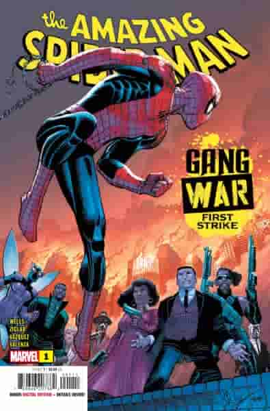 ОБЗОР: Новый Человек-паук Marvel: Первый удар войны банд №1