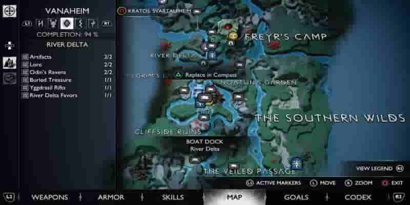 God Of War Ragnarok: Family Crests — Все Locations Items