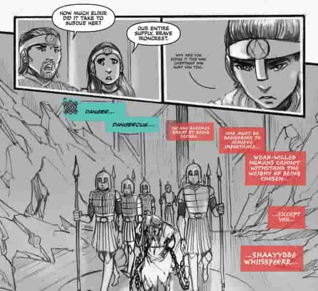 ОБЗОР: изображение комикса Stoneheart #1 открывает захватывающее темное фэнтези