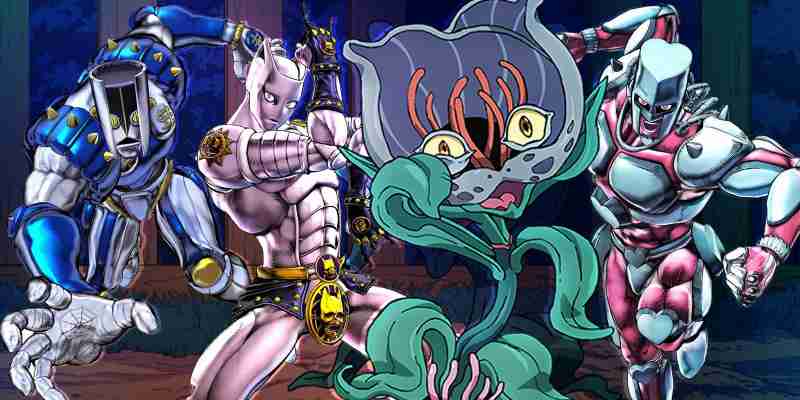10 лучших дизайнов стендов JoJo's Bizarre Adventure в части 4, рейтинг