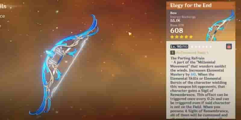 Genshin Impact : Kujou Sara Best Builds, Weapons, & Teams