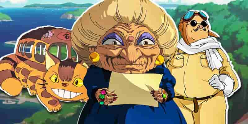 10 странно созданных персонажей студии Ghibli