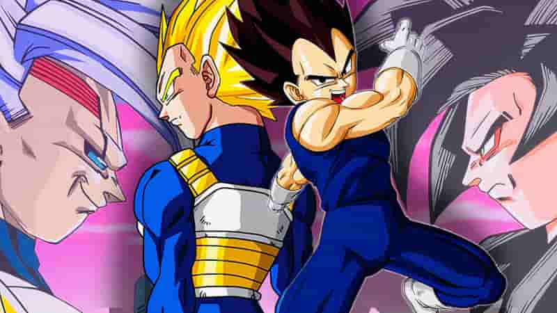 Самые сильные персонажи Dragon Ball, которых победил Вегета