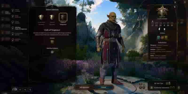 Создание лучшего паладина в Baldur's Gate 3