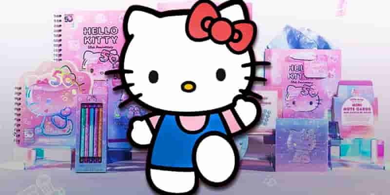 Новая коллекция канцелярских товаров Hello Kitty к 50-летию выходит в США