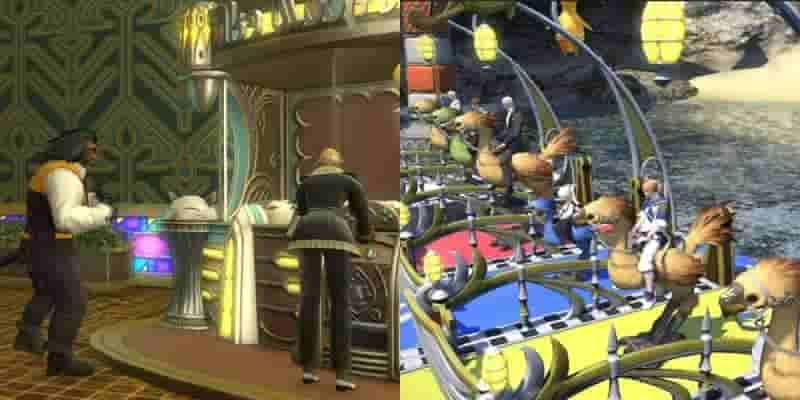 Золотое блюдце Final Fantasy 7 шло, поэтому золотое блюдце Мандервилля 14 могло бежать