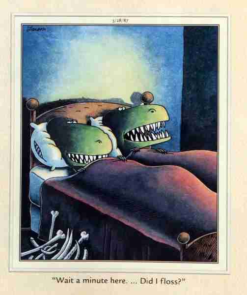 10 лучших комиксов Far Side с динозаврами, рейтинг