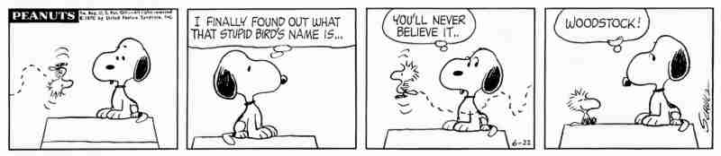 10 лучших комиксов Woodstock Peanuts, рейтинг