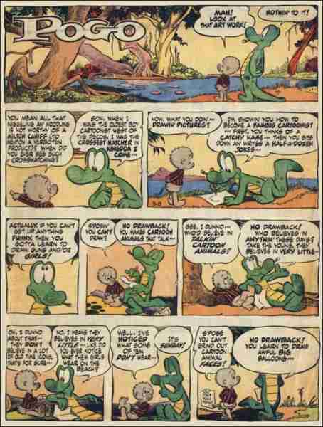 10 самых смешных комиксов от Walt Kelly's Pogo, рейтинг