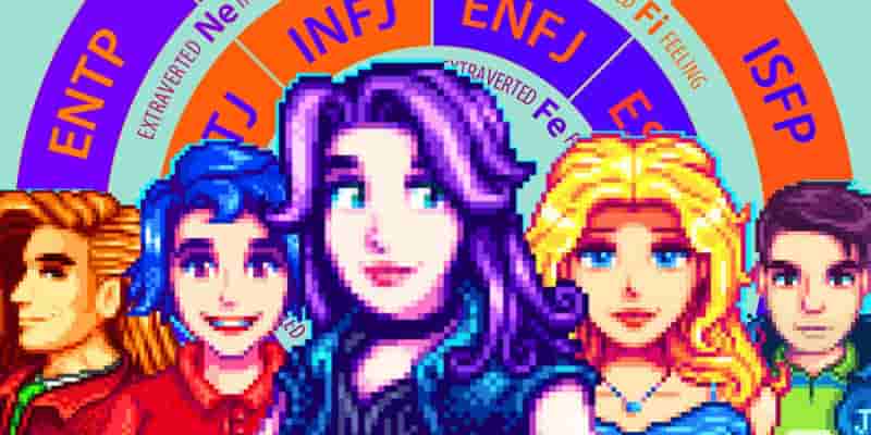 Типы MBTI жителей Stardew Valley