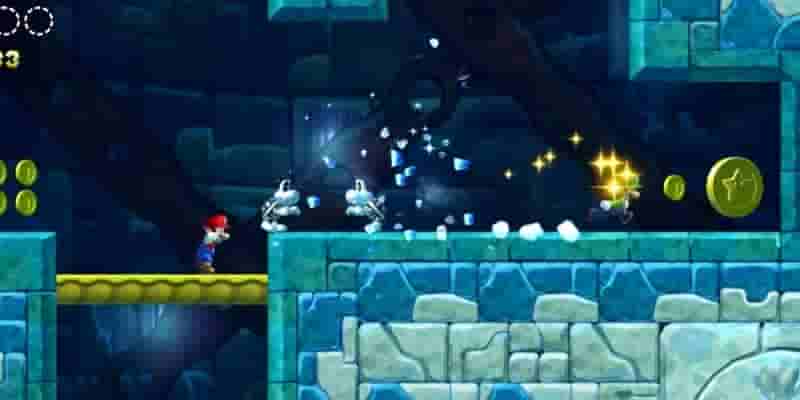 Новый Super Mario Bros. U Deluxe: Все Frosted Glacier Star Coins
