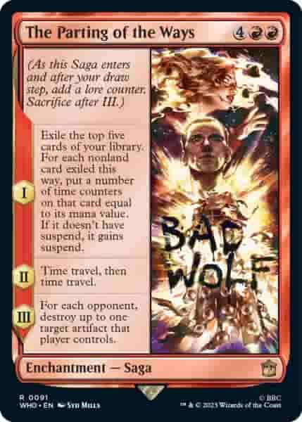 MtG Universes Beyond: Doctor Who Complete Visual Spoiler