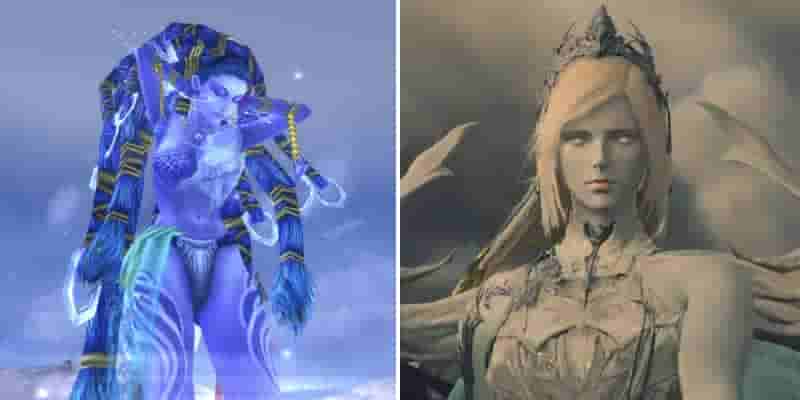 Каждое появление Шивы в основной линии Final Fantasy, в хронологическом порядке