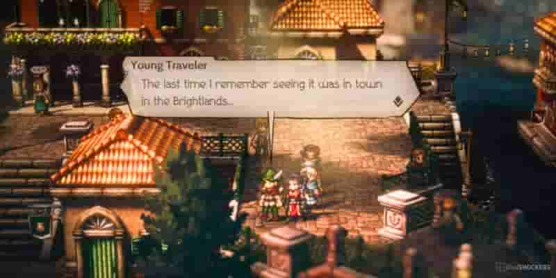  Octopath Traveler 2: Прохождение квеста Traveler's Lost And Found
