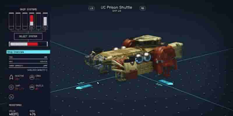 Starfield: 10 лучших Корабли ранней игры, ранговые