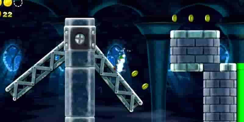 Новый Super Mario Bros. U Deluxe: Все Frosted Glacier Star Coins