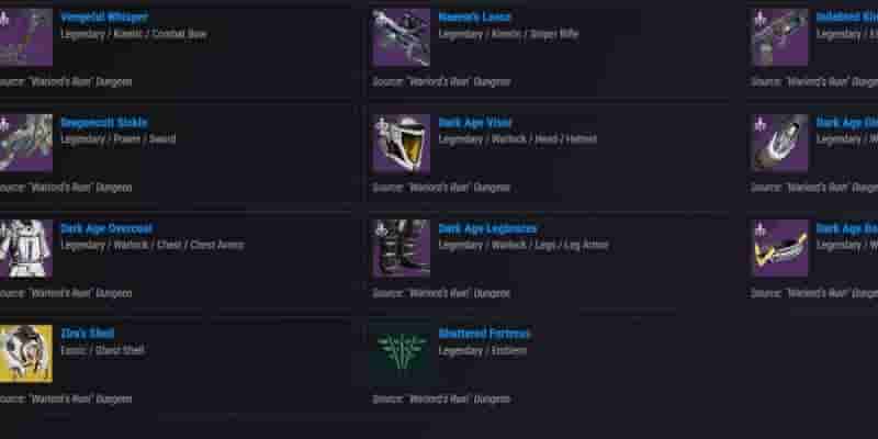 Destiny 2 Warlord’s Ruin