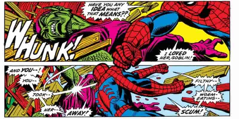 Spider - 10 самых низких баллов человека в комиксах, рейтинг
