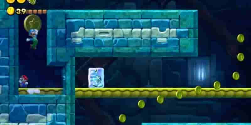 Новый Super Mario Bros. U Deluxe: Все Frosted Glacier Star Coins