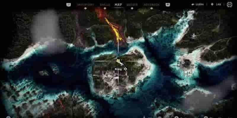 Horizon Forbidden West: Burning Shores — Расположение всех фигурок Пангеи