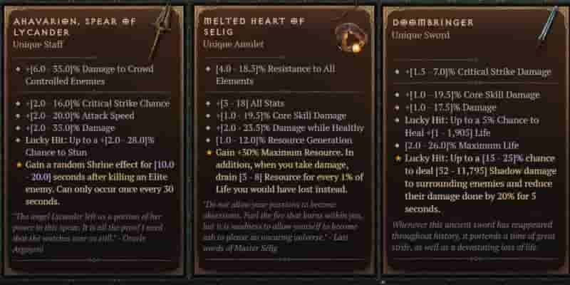 Diablo 4: объяснение уникальности Uber