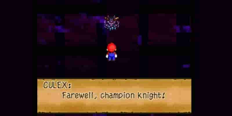 Super Игра Secret Boss из Mario RPG была отсылкой к Final Fantasy