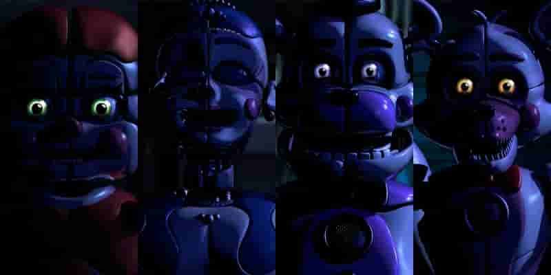 Каждые основные игры Five Nights at Freddy's Game, рейтинговые